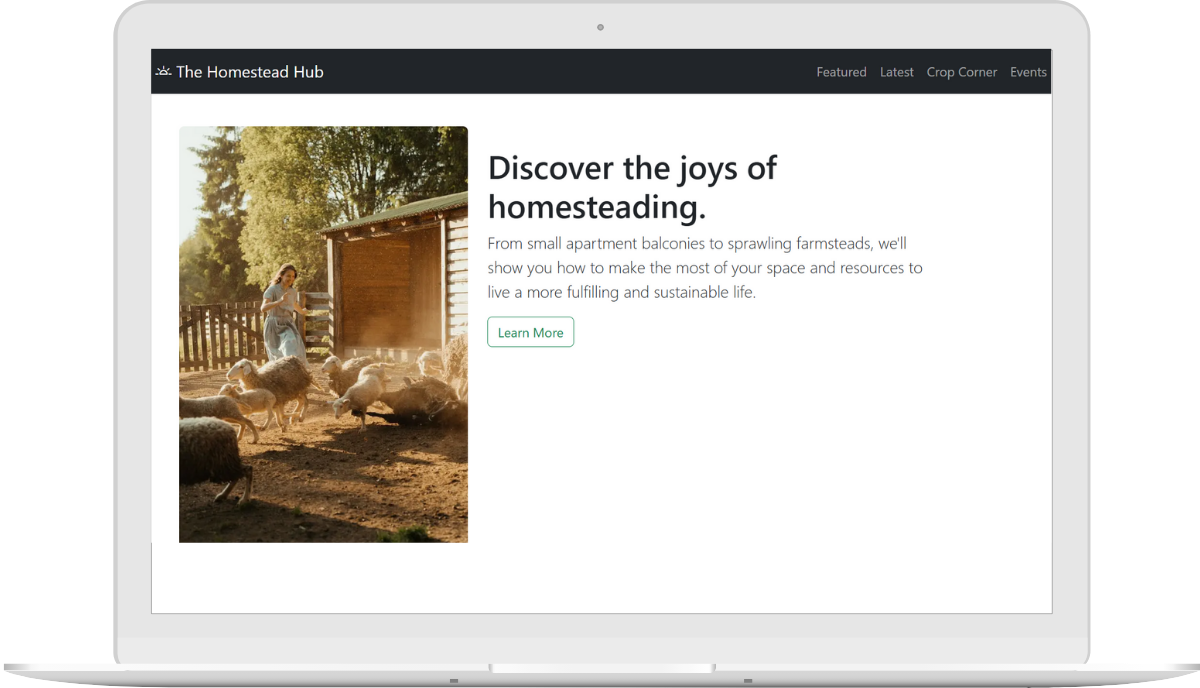 the Homestead Hub Project